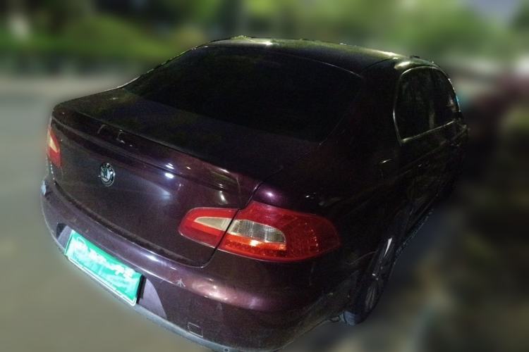 Used Skoda Superb 2012 1.4TSI DSG Elegant Edition Rear Right 45 Deg