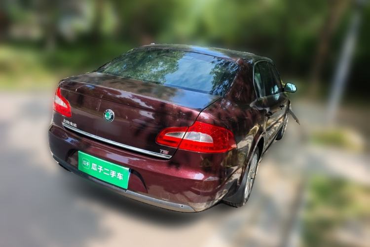 Used Skoda Superb 2012 1.8TSI Automatic Prestige Edition Rear Right 45 Deg
