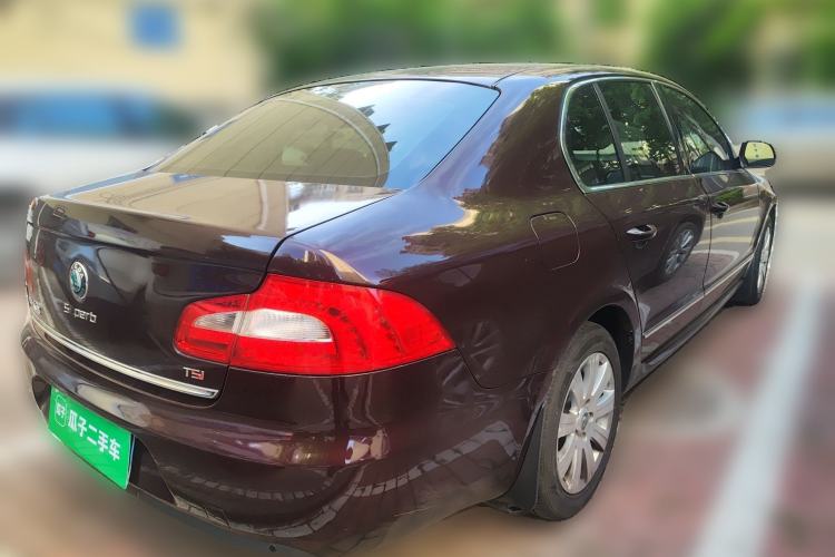 Used Skoda Superb 2012 1.8TSI Automatic Elegant Edition Rear Right 45 Deg