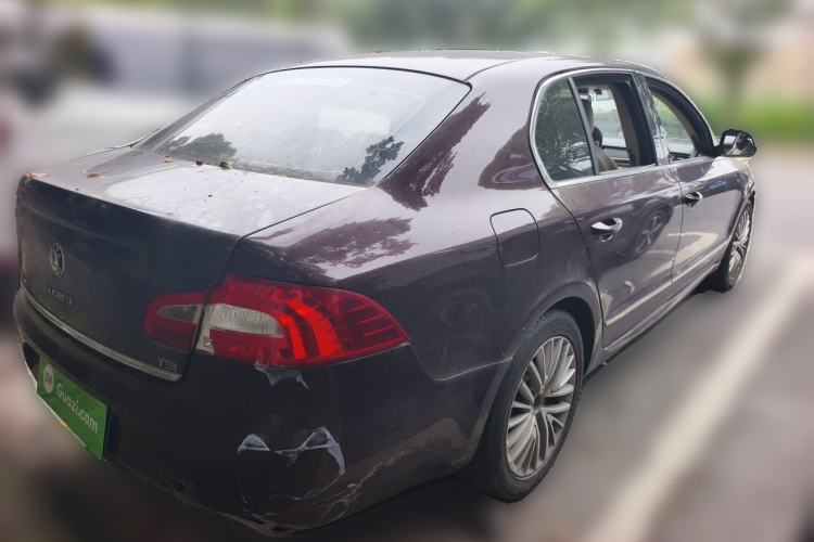 Used Skoda Superb 2012 1.8TSI Automatic Prestige Edition Rear Right 45 Deg