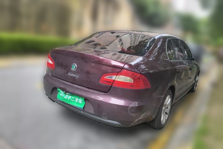 Used Skoda Superb 2012 1.4TSI DSG Zhiya Edition Rear Right 45 Deg
