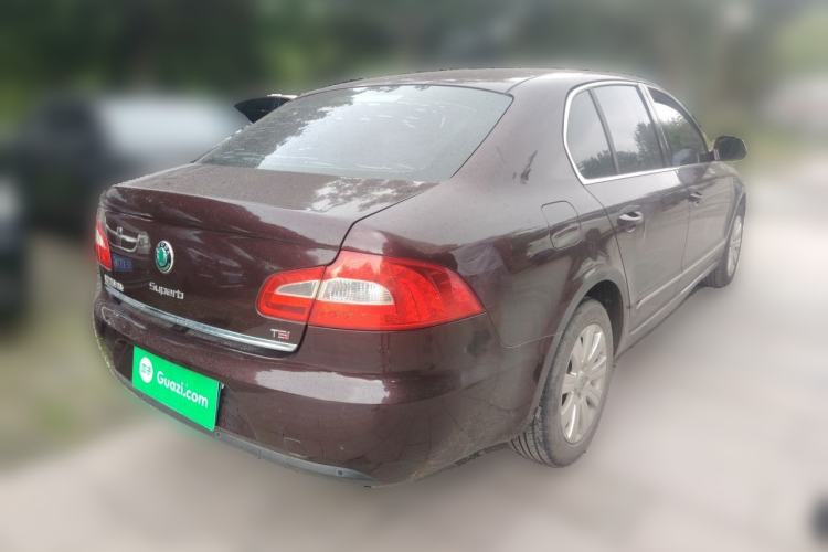 Used Skoda Superb 2012 1.8TSI Automatic Elegant Edition Rear Right 45 Deg