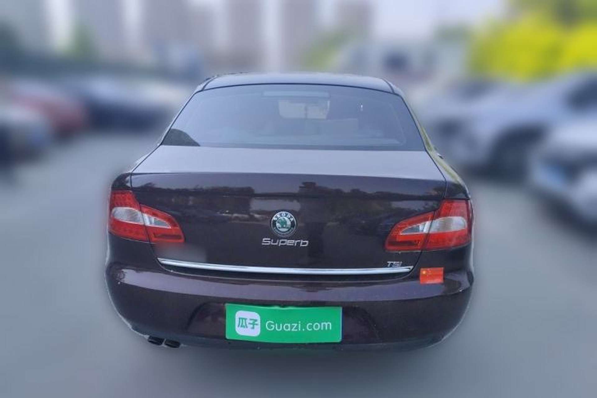 Used Skoda Superb 2012 1.8TSI Automatic Elegant Edition Rear