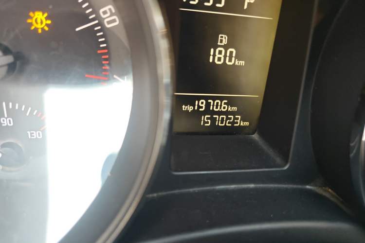 Used Skoda Superb 2012 1.8TSI Automatic Prestige Edition Odometer Close Up