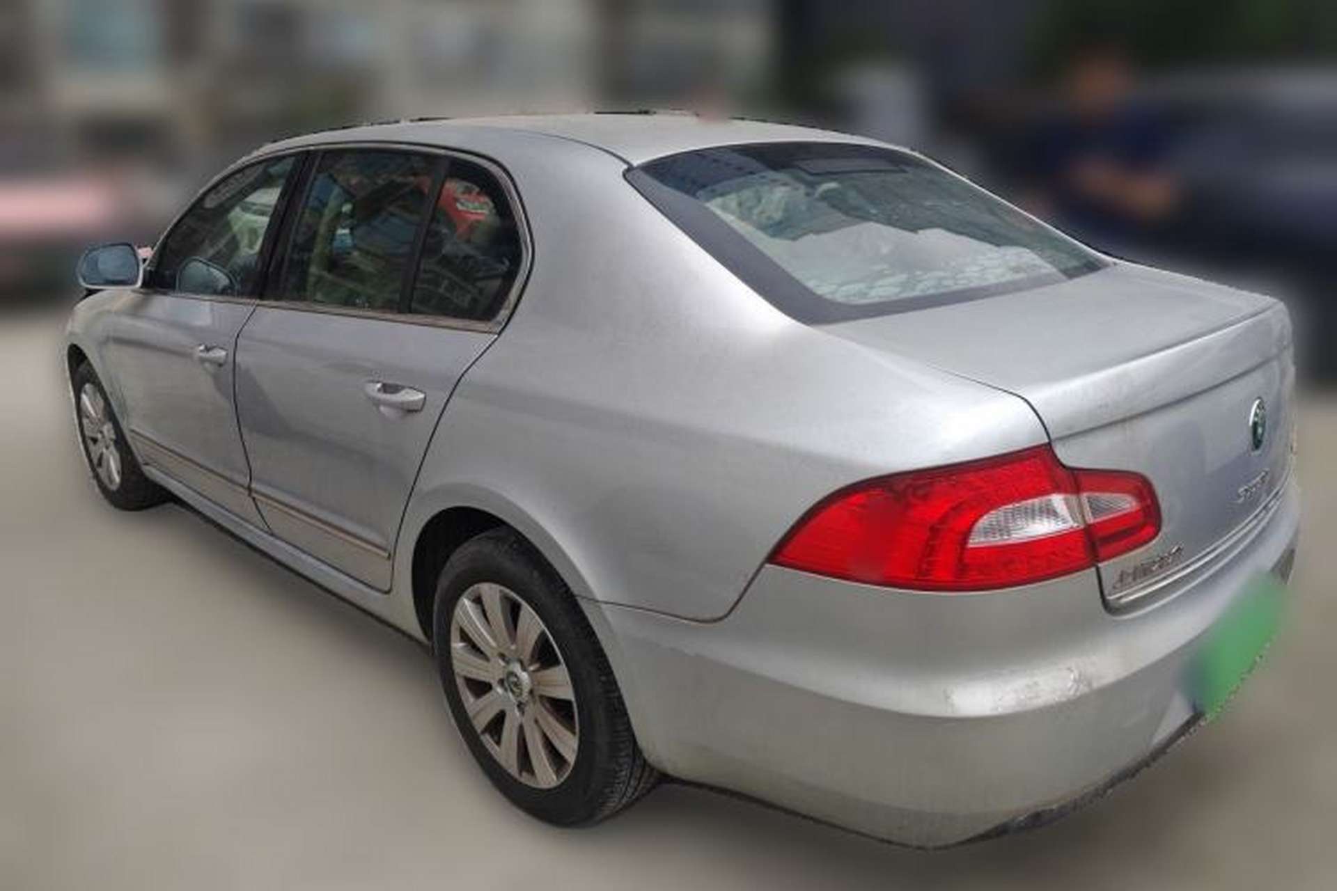 Used Skoda Superb 2012 1.4TSI DSG Zhiya Edition Rear Left 45 Deg
