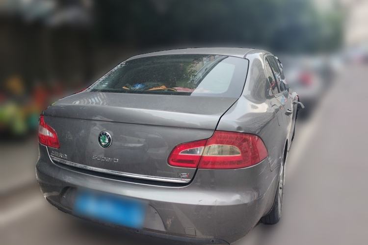 Used Skoda Superb 2012 1.4TSI DSG Elegant Edition Rear Right 45 Deg