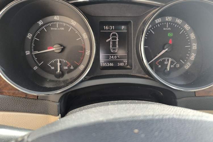 Used Skoda Superb 2012 1.8TSI Automatic Prestige Edition Odometer Close Up