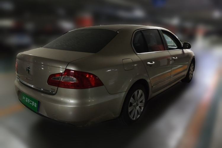 Used Skoda Superb 2012 1.4TSI DSG Elegant Edition Rear Right 45 Deg