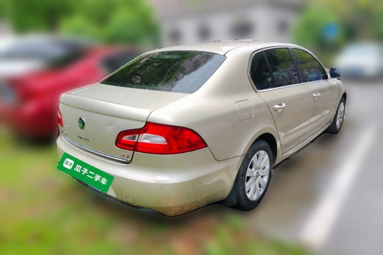 Used Skoda Superb 2012 1.8TSI Automatic Elegant Edition Rear Right 45 Deg