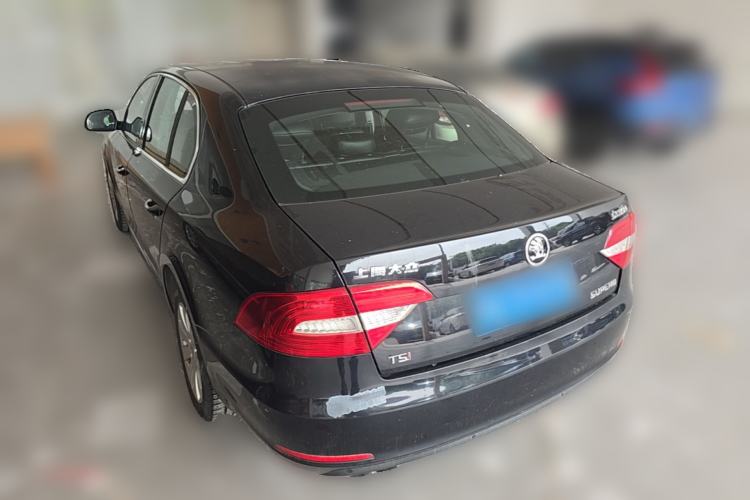 Used Skoda Superb 2013 1.4TSI DSG Sport Edition Rear Left 45 Deg