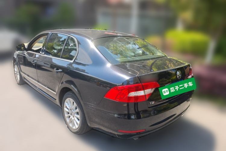 Used Skoda Superb 2013 1.4 TSI DSG Prestige Edition Rear Left 45 Deg