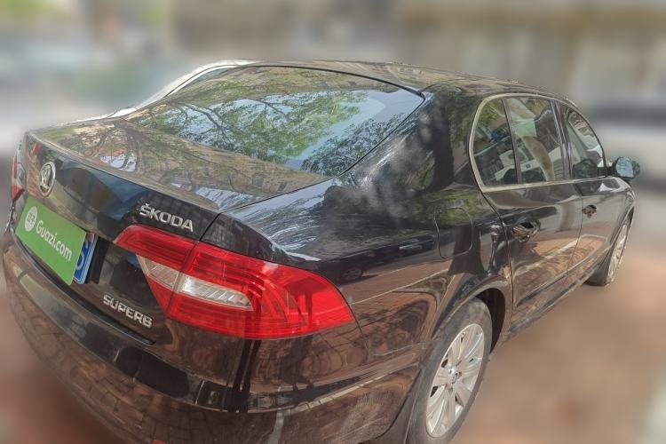 Used Skoda Superb 2013 1.4TSI DSG Sport Edition Rear Right 45 Deg