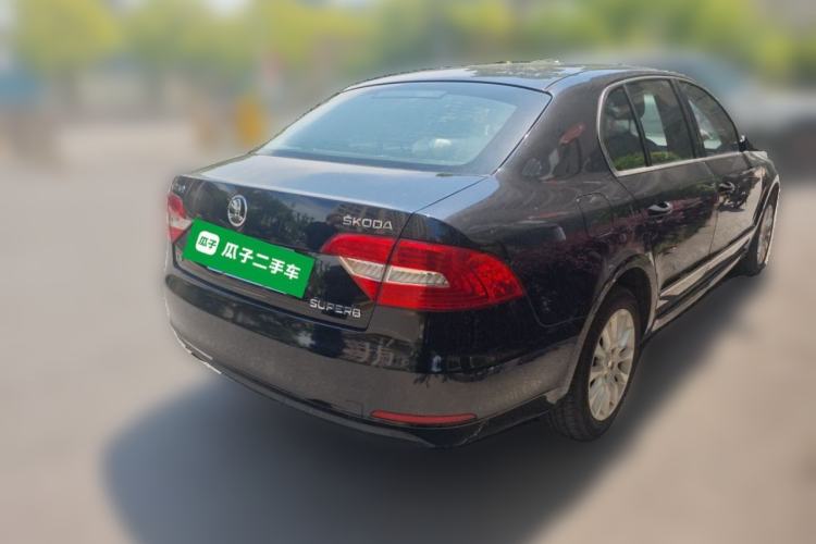 Used Skoda Superb 2013 1.4 TSI DSG Prestige Edition Rear Right 45 Deg