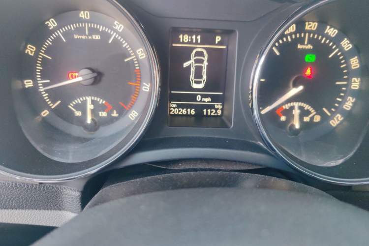 Used Skoda Superb 2013 1.8TSI Automatic Yashi Edition Odometer Close Up
