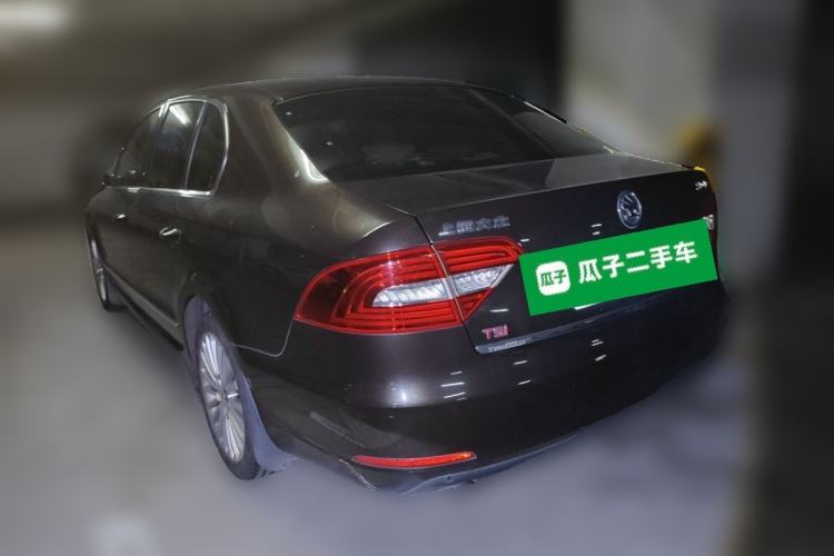 Used Skoda Superb 2013 2.0 TSI DSG Luxury Edition Rear Left 45 Deg
