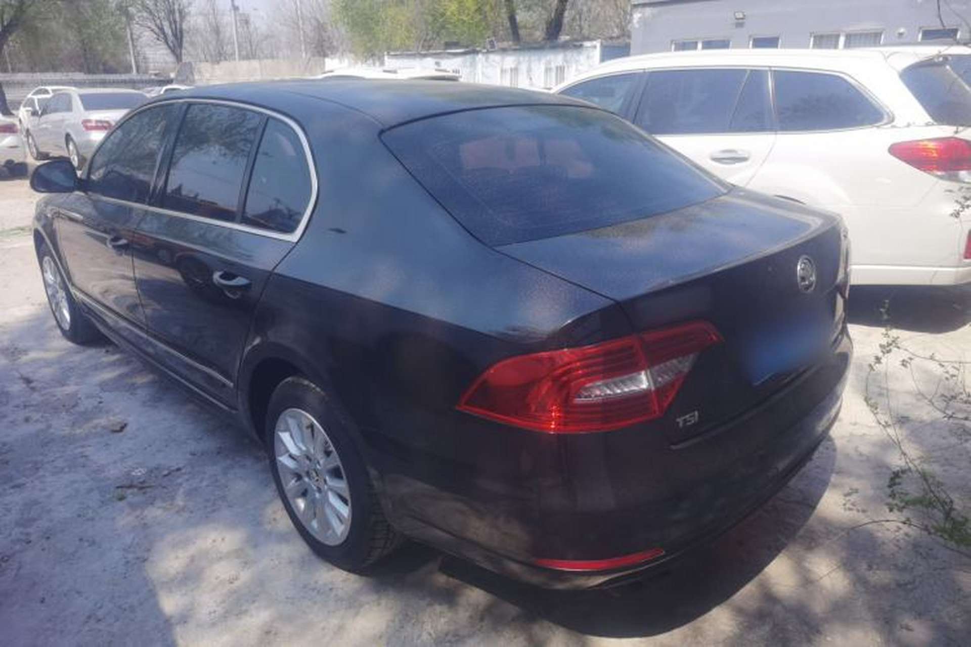 Used Skoda Superb 2013 1.4 TSI DSG Prestige Edition Rear Left 45 Deg