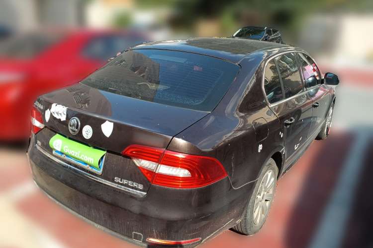 Used Skoda Superb 2013 1.4TSI Manual Shengshi Edition Rear Right 45 Deg