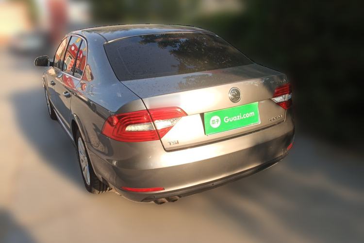 Used Skoda Superb 2013 1.4TSI DSG Sport Edition Rear Left 45 Deg