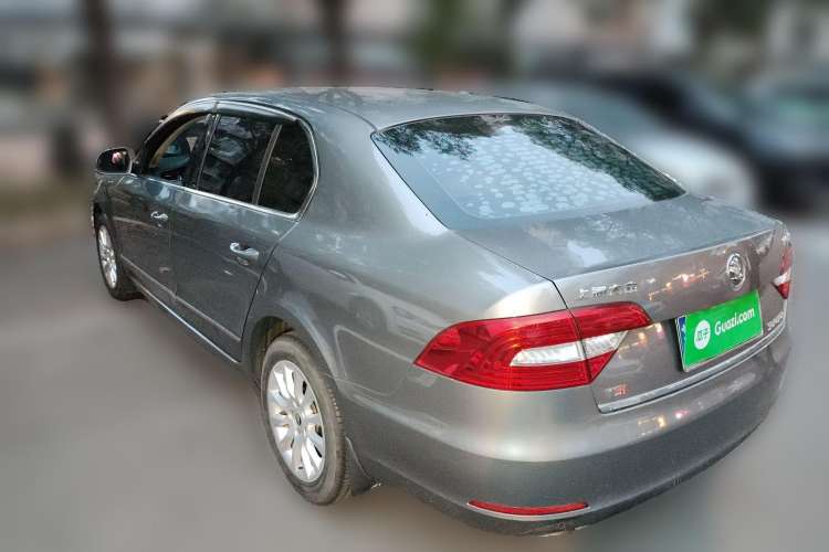 Used Skoda Superb 2013 1.8 TSI Manual MingShi Edition Rear Left 45 Deg