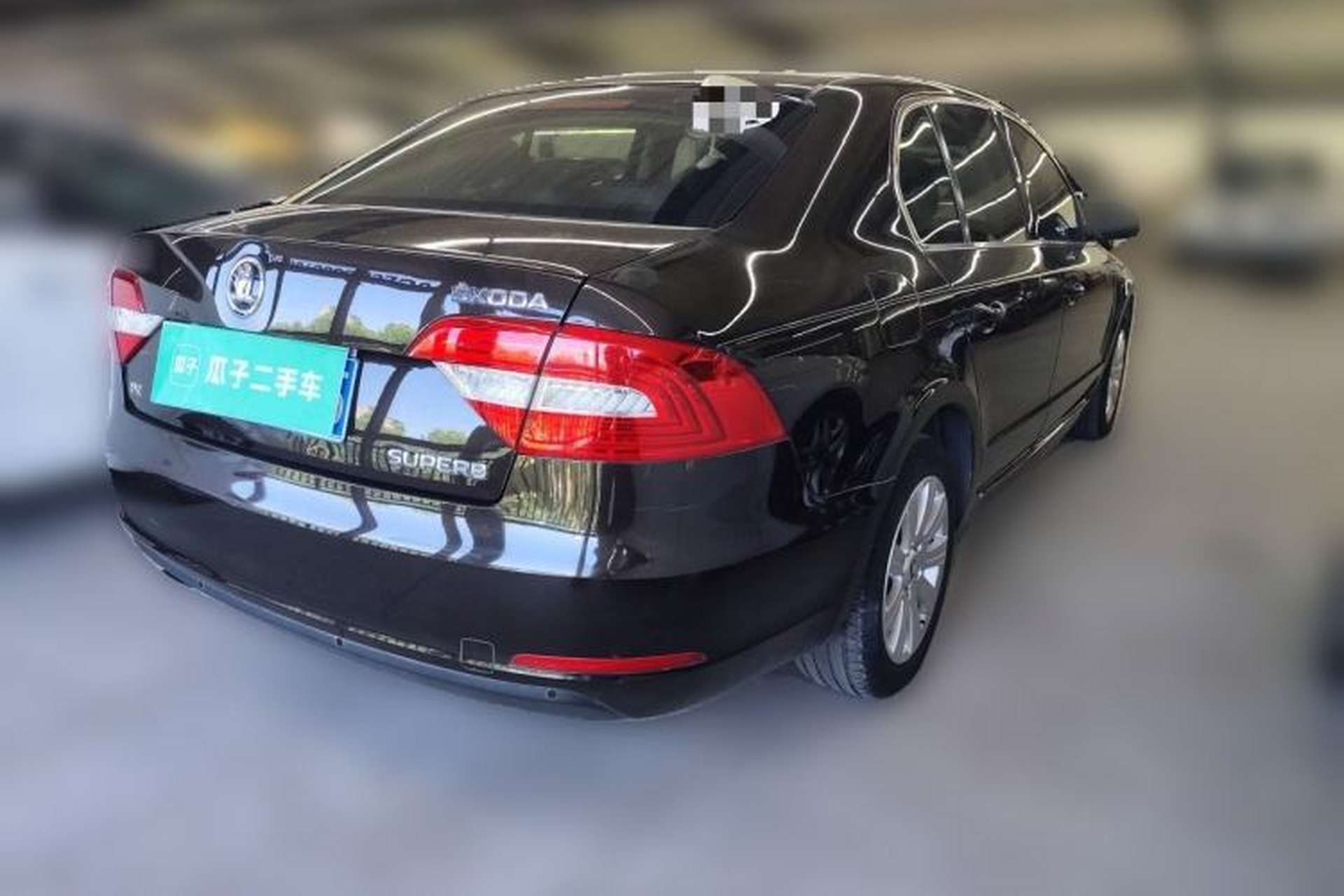 Used Skoda Superb 2013 1.4TSI DSG Sport Edition Rear Right 45 Deg