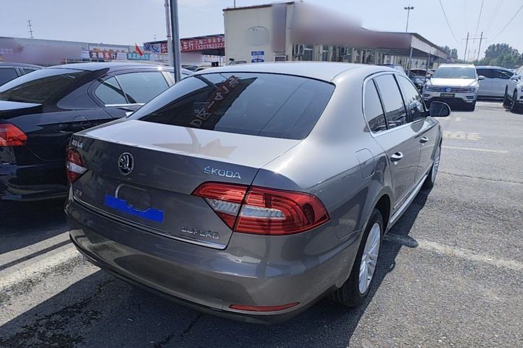 Used Skoda Superb 2013 1.8TSI Automatic Yashi Edition Rear Right 45 Deg