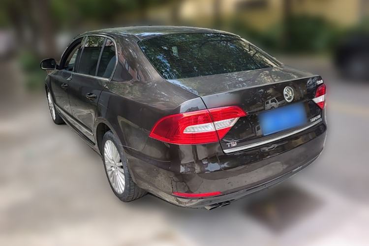 Used Skoda Superb 2013 1.8TSI Automatic Yashi Edition Rear Left 45 Deg