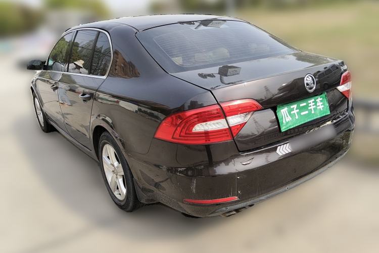 Used Skoda Superb 2013 1.4TSI DSG Sport Edition Rear Left 45 Deg