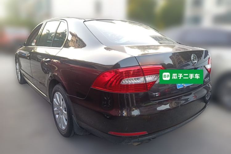 Used Skoda Superb 2013 1.4TSI DSG Sport Edition Rear Left 45 Deg