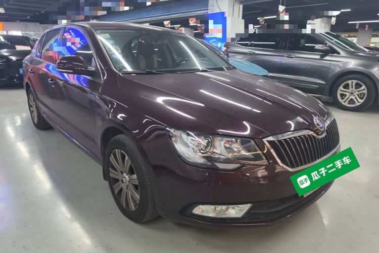 Used Skoda Superb 2013 1.4TSI DSG Sport Edition Front Right 45 Deg