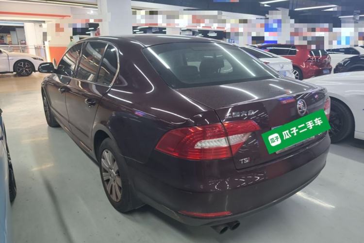 Used Skoda Superb 2013 1.4TSI DSG Sport Edition Rear Left 45 Deg