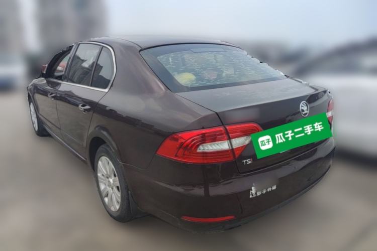 Used Skoda Superb 2013 1.4TSI DSG Sport Edition Rear Left 45 Deg