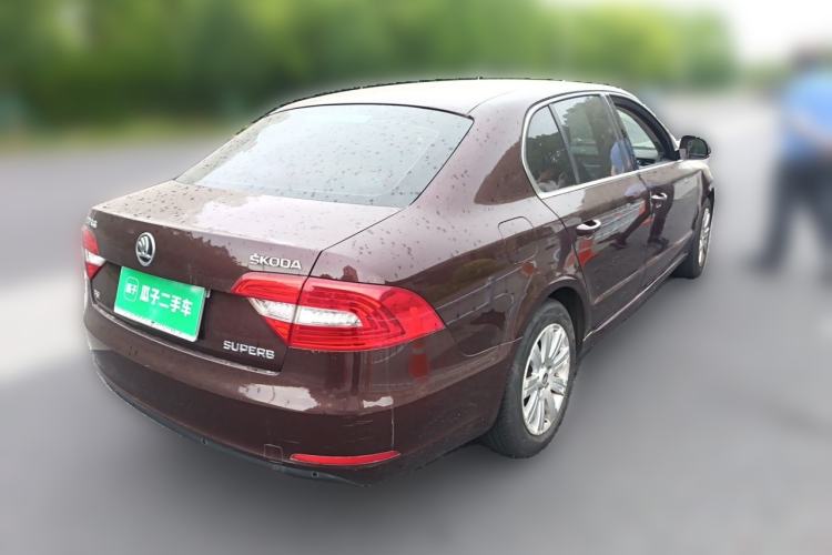 Used Skoda Superb 2013 1.4TSI DSG Sport Edition Rear Right 45 Deg