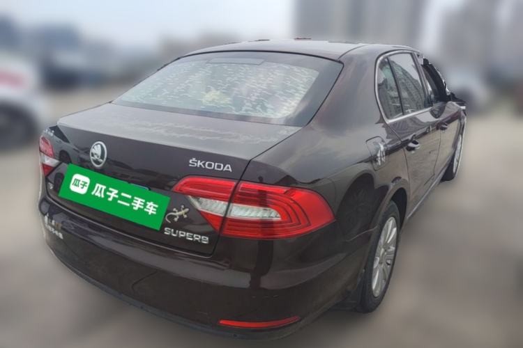 Used Skoda Superb 2013 1.4TSI DSG Sport Edition Rear Right 45 Deg