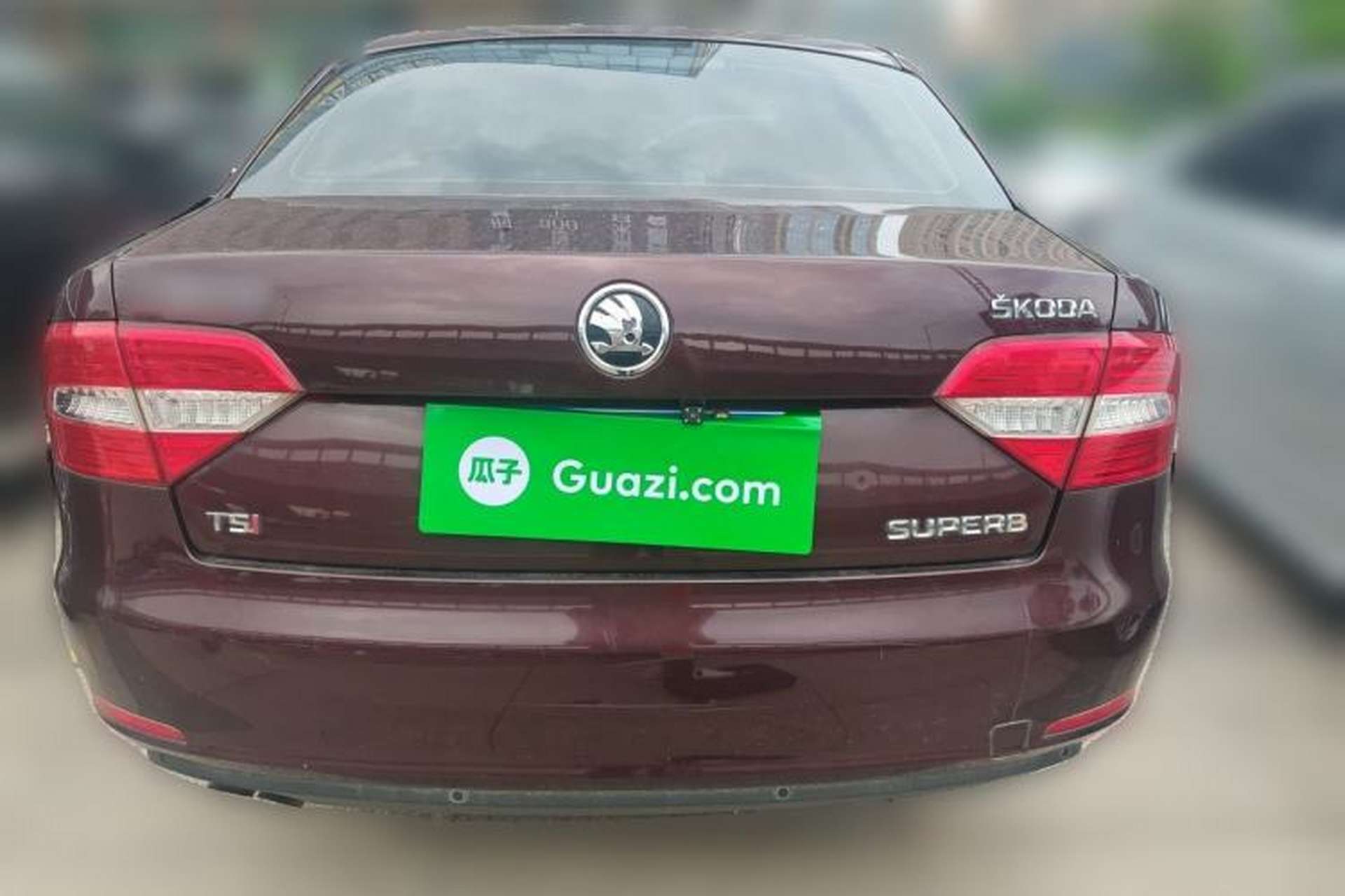 Used Skoda Superb 2013 1.4TSI DSG Sport Edition Rear
