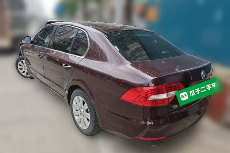 Used Skoda Superb 2013 1.4TSI DSG Sport Edition Rear Left 45 Deg