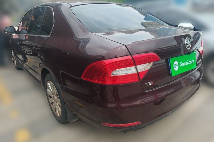 Used Skoda Superb 2013 1.4TSI DSG Sport Edition Rear Left 45 Deg