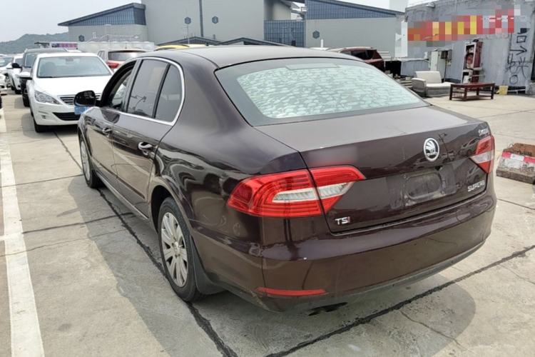 Used Skoda Superb 2013 1.4TSI DSG Sport Edition Rear Left 45 Deg
