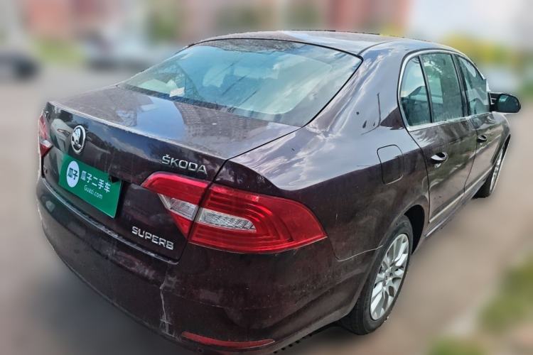 Used Skoda Superb 2013 1.8 TSI Manual MingShi Edition Rear Right 45 Deg
