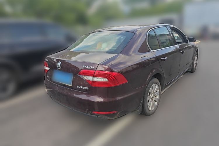 Used Skoda Superb 2013 1.4TSI DSG Sport Edition Rear Right 45 Deg