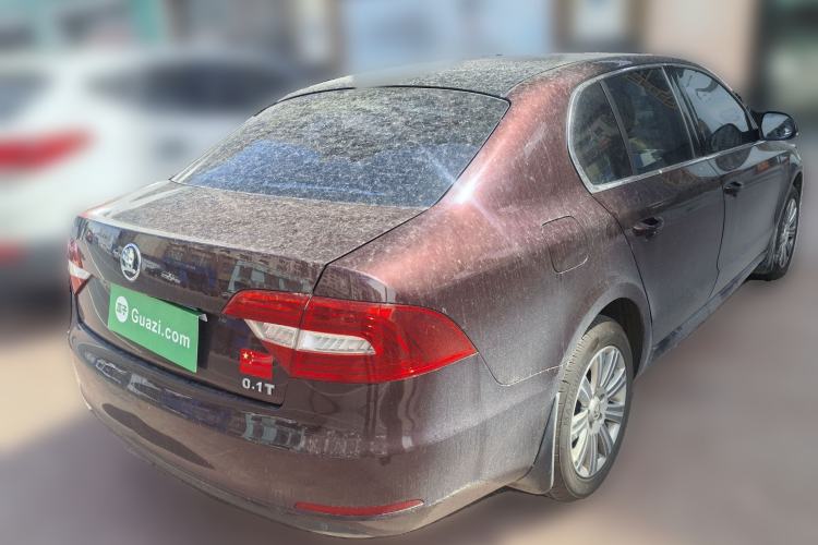 Used Skoda Superb 2013 1.4TSI DSG Sport Edition Rear Right 45 Deg