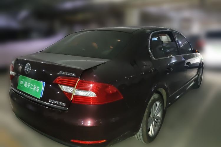 Used Skoda Superb 2013 1.8TSI Automatic Yashi Edition Rear Right 45 Deg