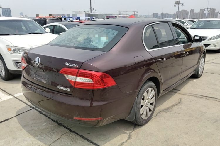 Used Skoda Superb 2013 1.4TSI DSG Sport Edition Rear Right 45 Deg