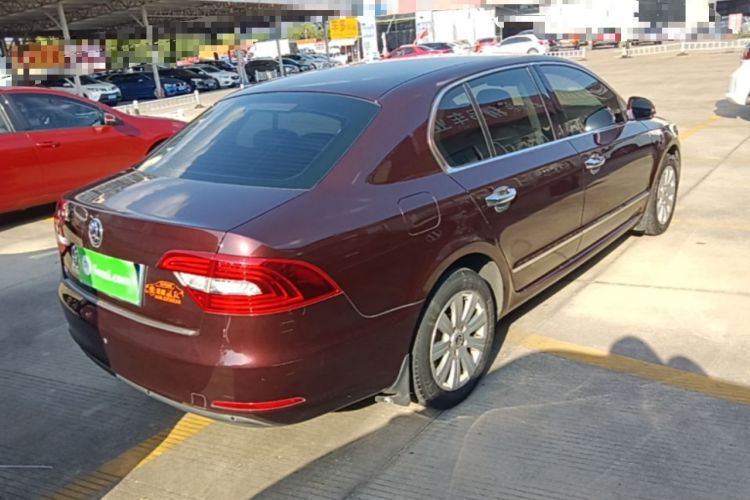 Used Skoda Superb 2013 1.4TSI DSG Sport Edition Rear Right 45 Deg