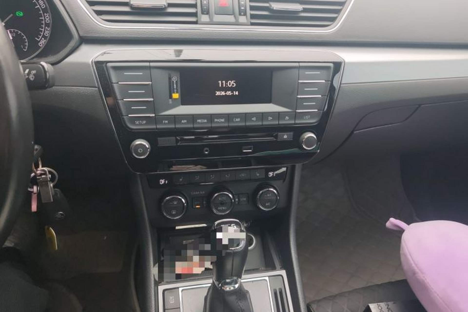 Used Skoda Superb 2016 TSI280 DSG Innovation Edition Audio And AC Panel