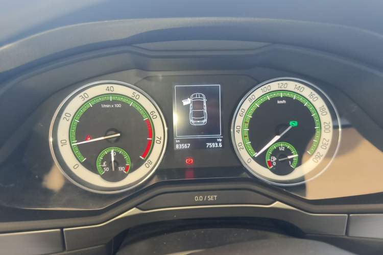 Used Skoda Superb 2018 TSI330 DSG Comfort Edition China V Standard Instrument Cluster