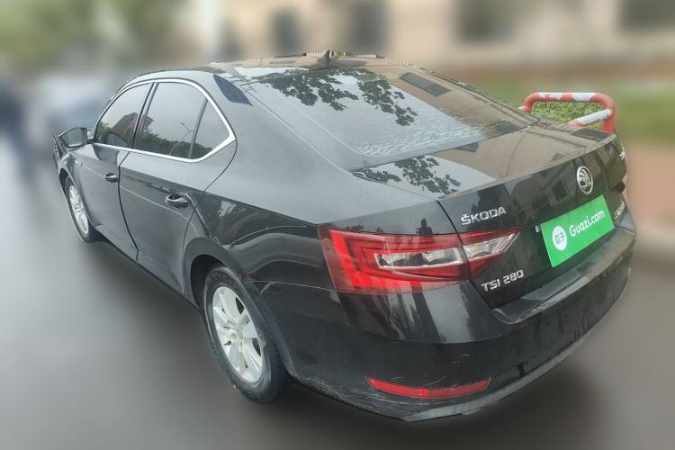 Used Skoda Superb 2018 TSI280 DSG Standard Edition China V Emission Standard Rear Left 45 Deg