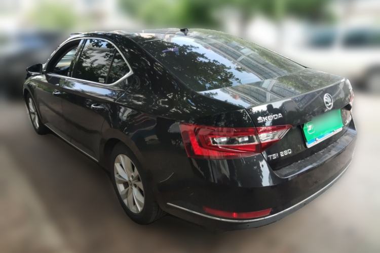 Used Skoda Superb 2018 TSI280 DSG Comfort Edition China V Standard Rear Left 45 Deg