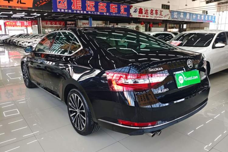 Used Skoda Superb 2018 TSI280 DSG Comfort Edition China V Standard Rear Left 45 Deg