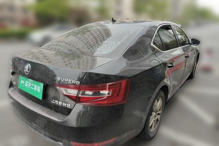 Used Skoda Superb 2018 TSI280 DSG Standard Edition China VI Rear Right 45 Deg