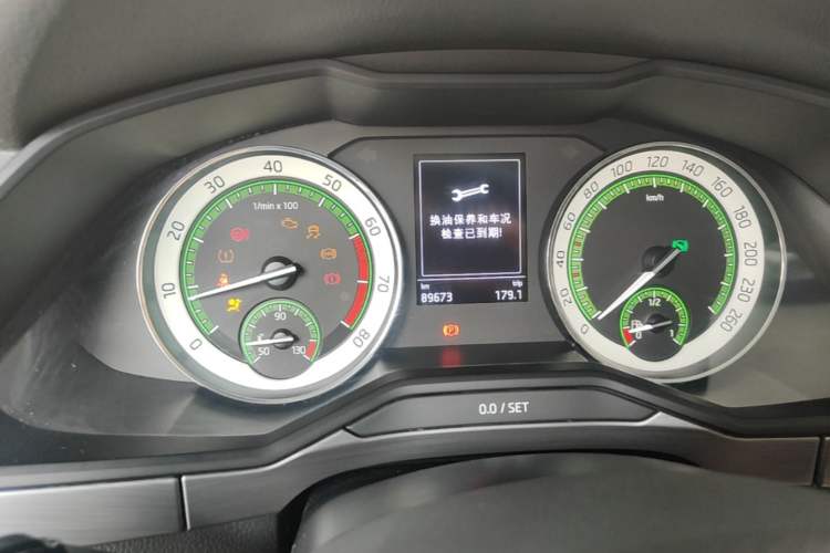 Used Skoda Superb 2018 TSI280 DSG Comfort Edition China VI Standard Instrument Cluster